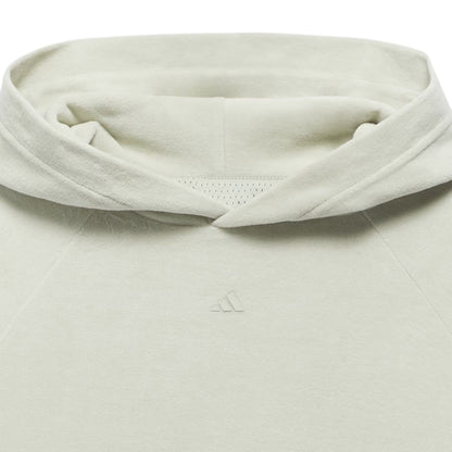 Green - Side - Adidas Mens Raglan Hoodie