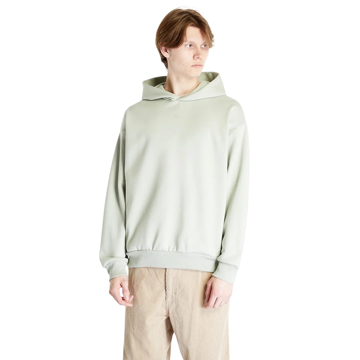 Green - Pack Shot - Adidas Mens Raglan Hoodie