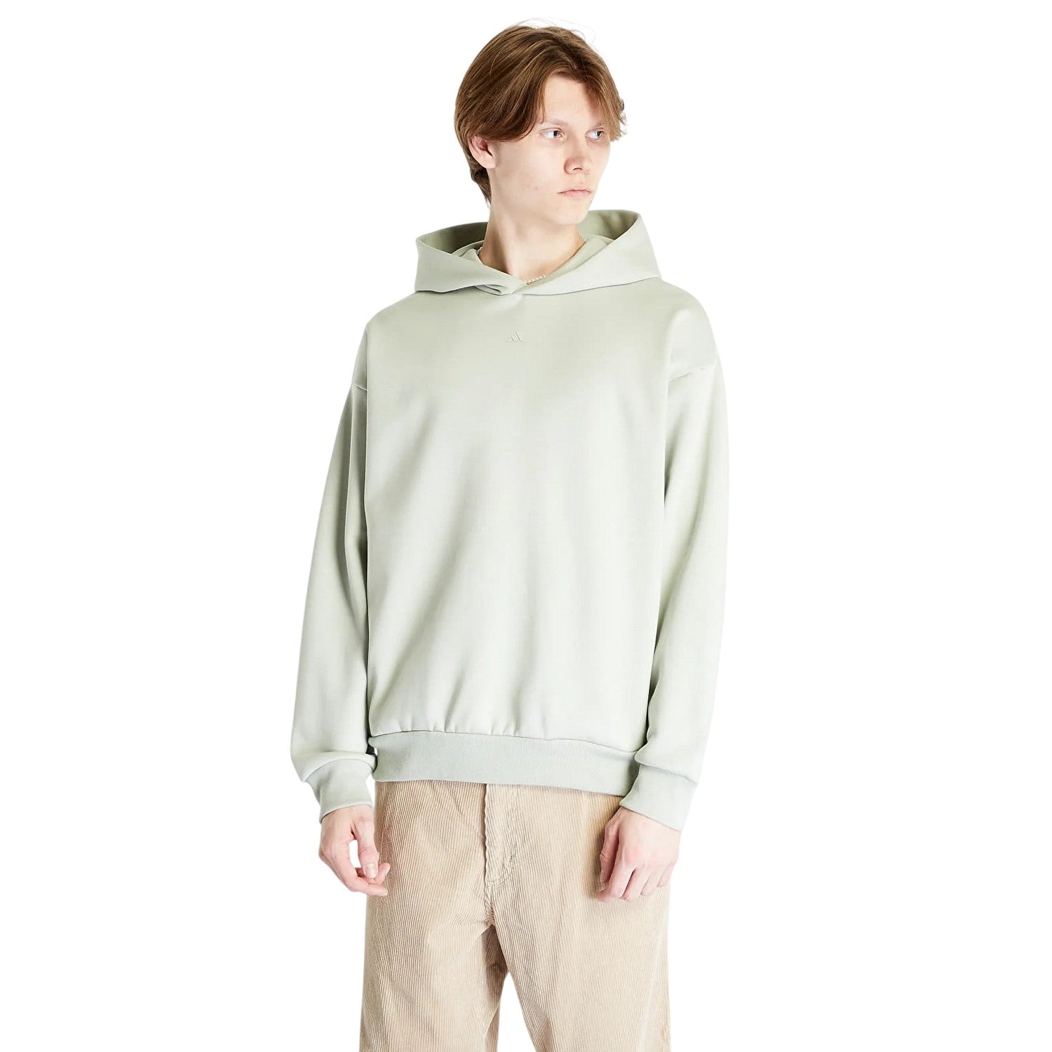 Green - Pack Shot - Adidas Mens Raglan Hoodie