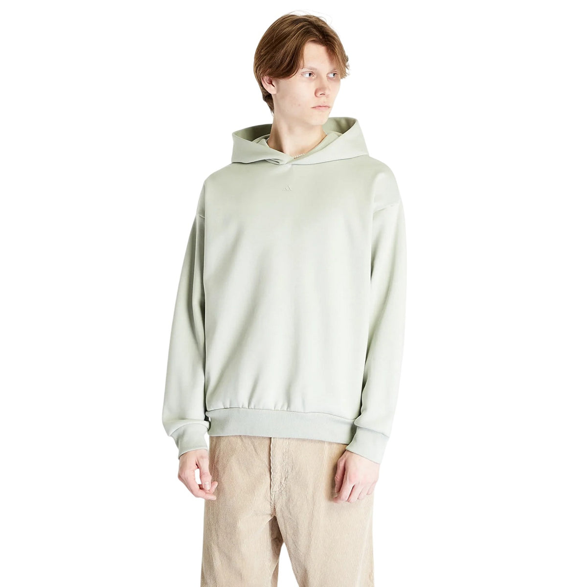 Green - Pack Shot - Adidas Mens Raglan Hoodie