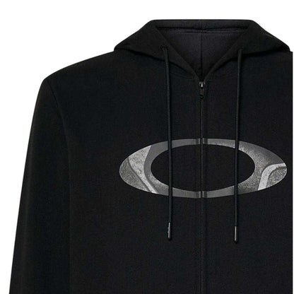 Blackout - Lifestyle - Oakley Mens Ellipse Full Zip Hoodie
