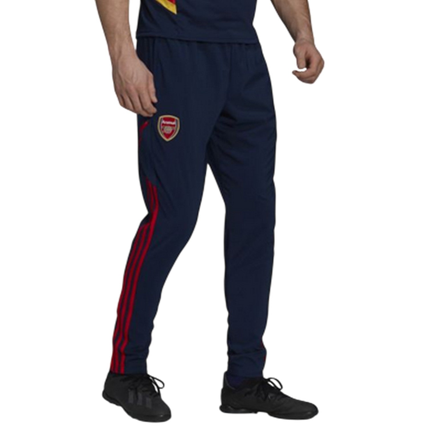 Collegiate Navy - Back - Adidas Mens Pre-Match Arsenal FC Tracksuit Bottoms