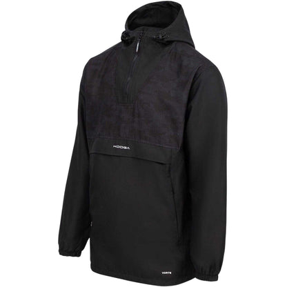 Black - Side - KooGa Mens Vortec Portable Cagoule