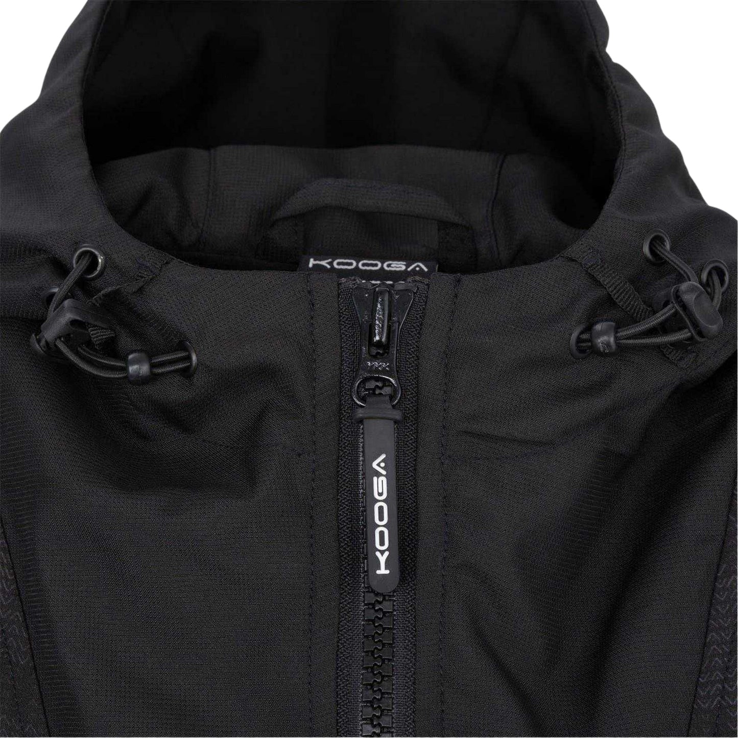 Black - Lifestyle - KooGa Mens Vortec Portable Cagoule