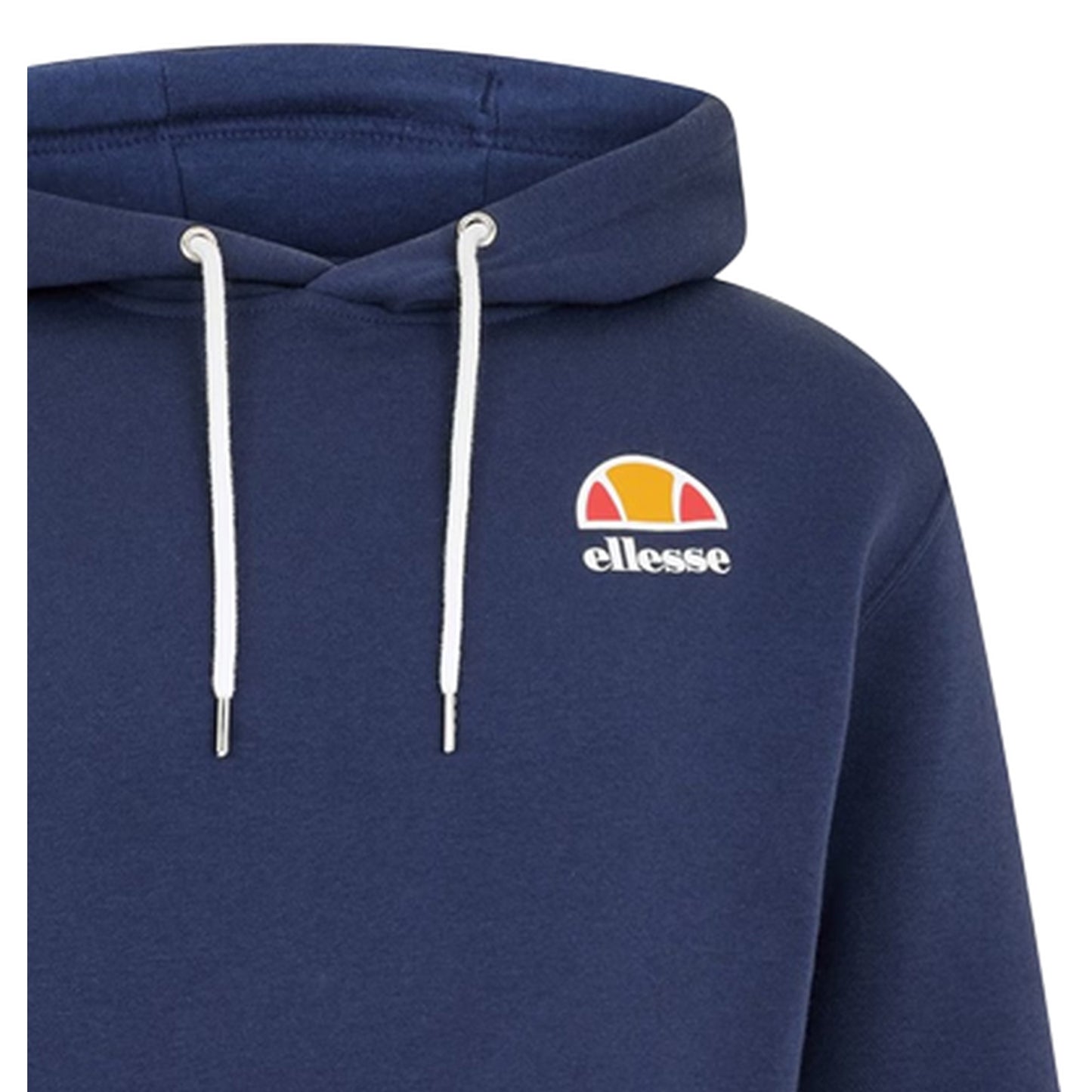 Navy - Back - Ellesse Mens Toce Hooded Raglan Hoodie