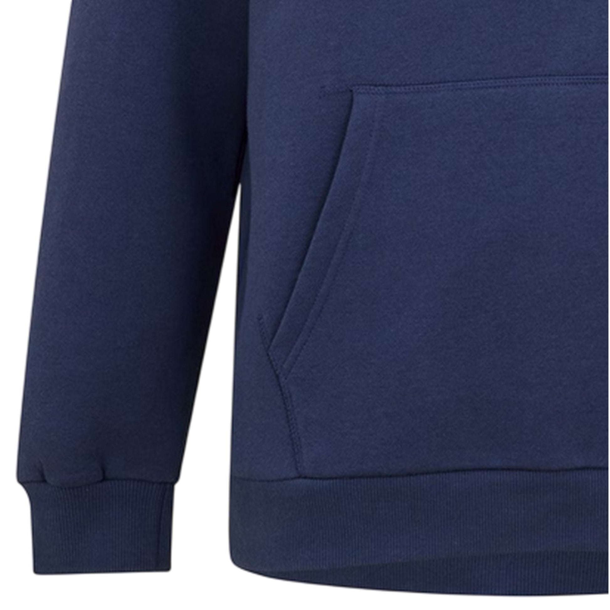 Navy - Side - Ellesse Mens Toce Hooded Raglan Hoodie