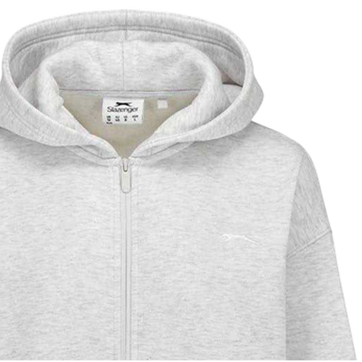 Ice Marl Marl - Lifestyle - Slazenger Womens-Ladies Oversized Full Zip Hoodie