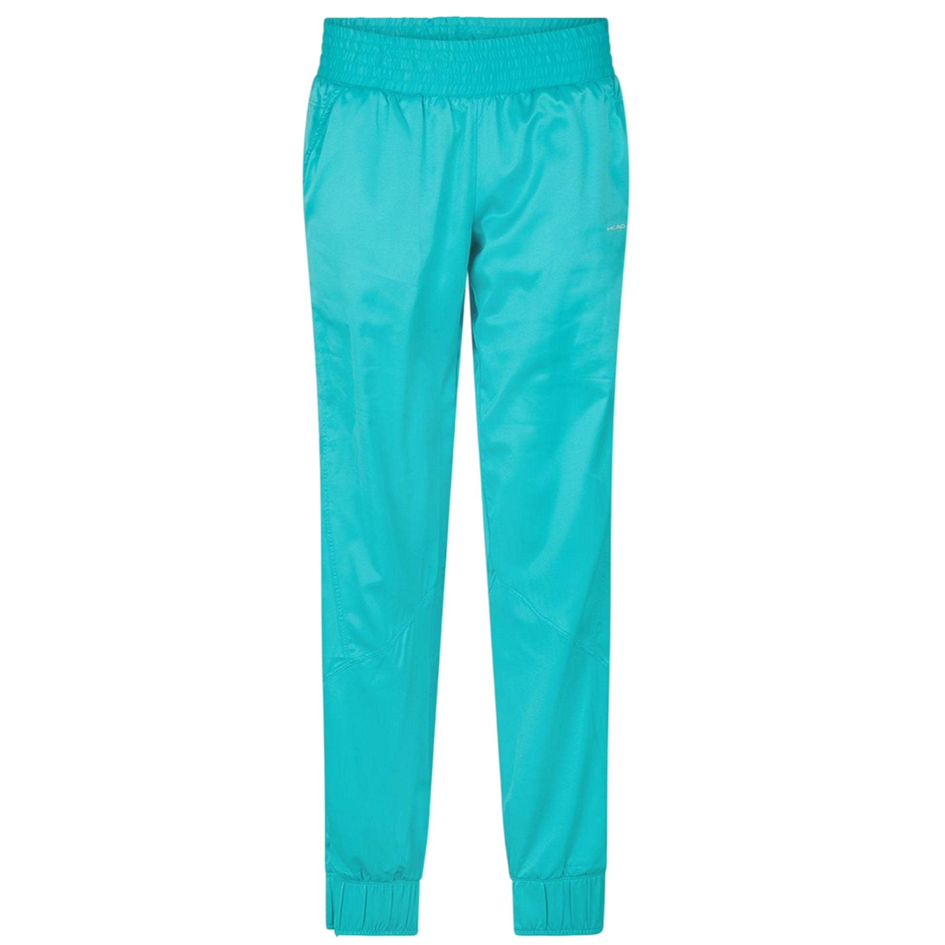 Blue - Front - Head Womens-Ladies Slim Tracksuit Bottoms
