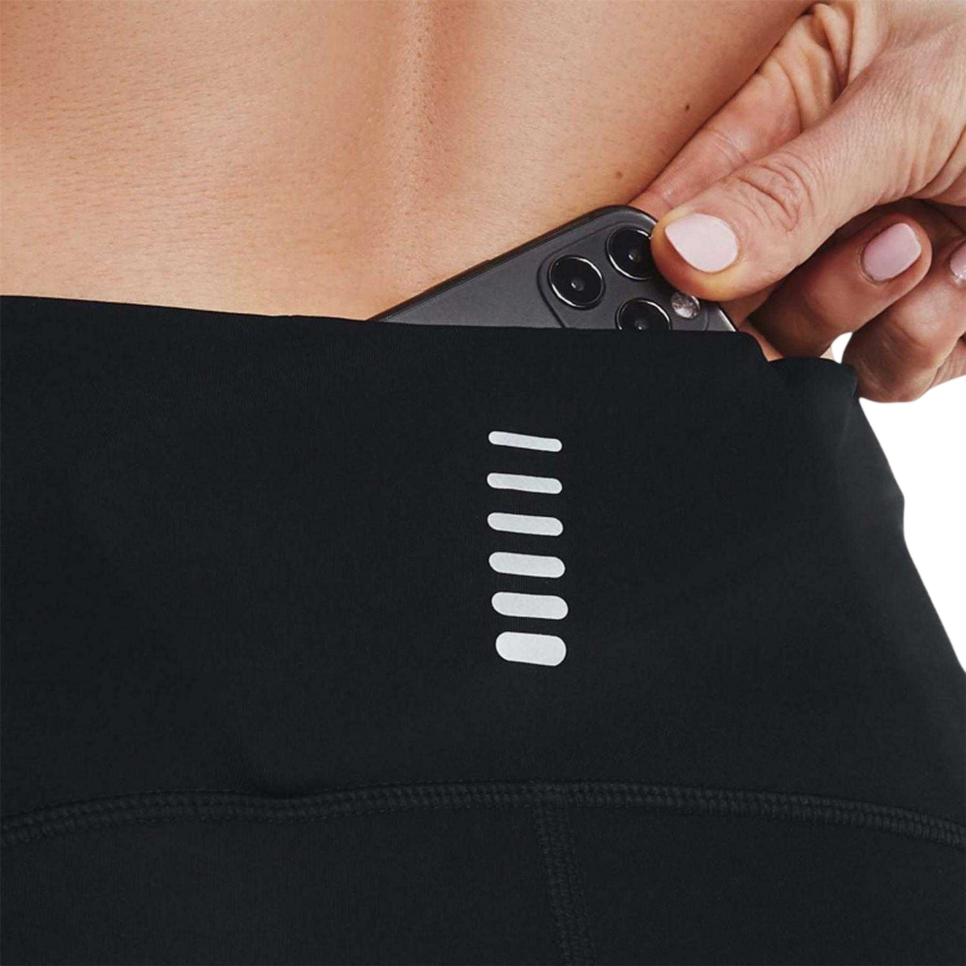 Black - Lifestyle - Under Armour Womens-Ladies Fly Fast 3-4 Leggings