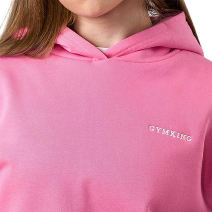 Carnation Pink - Lifestyle - Gym King Childrens-Kids 365 Relaxed Fit Hoodie