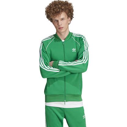 Green - Lifestyle - Adidas Unisex Adult SSTR Tracksuit Top