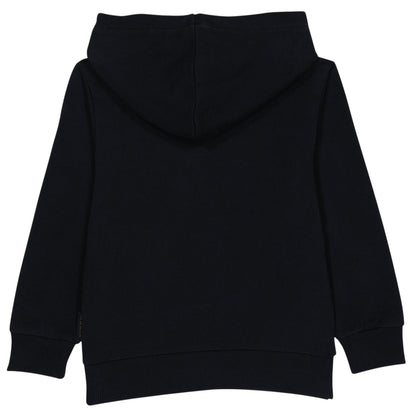 Black - Back - Napapijri Childrens-Kids Kitik Drawstring Hoodie