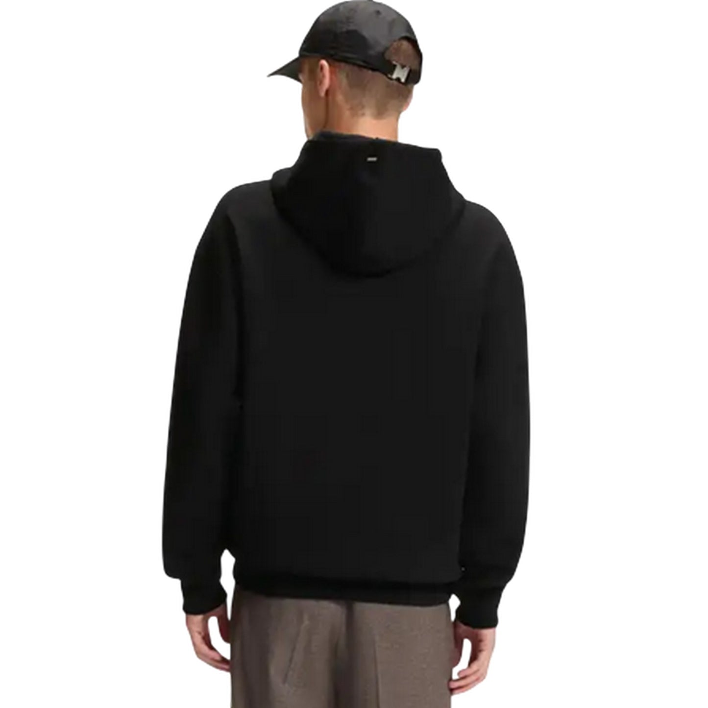 Black - Back - Hugo Mens Hoodie