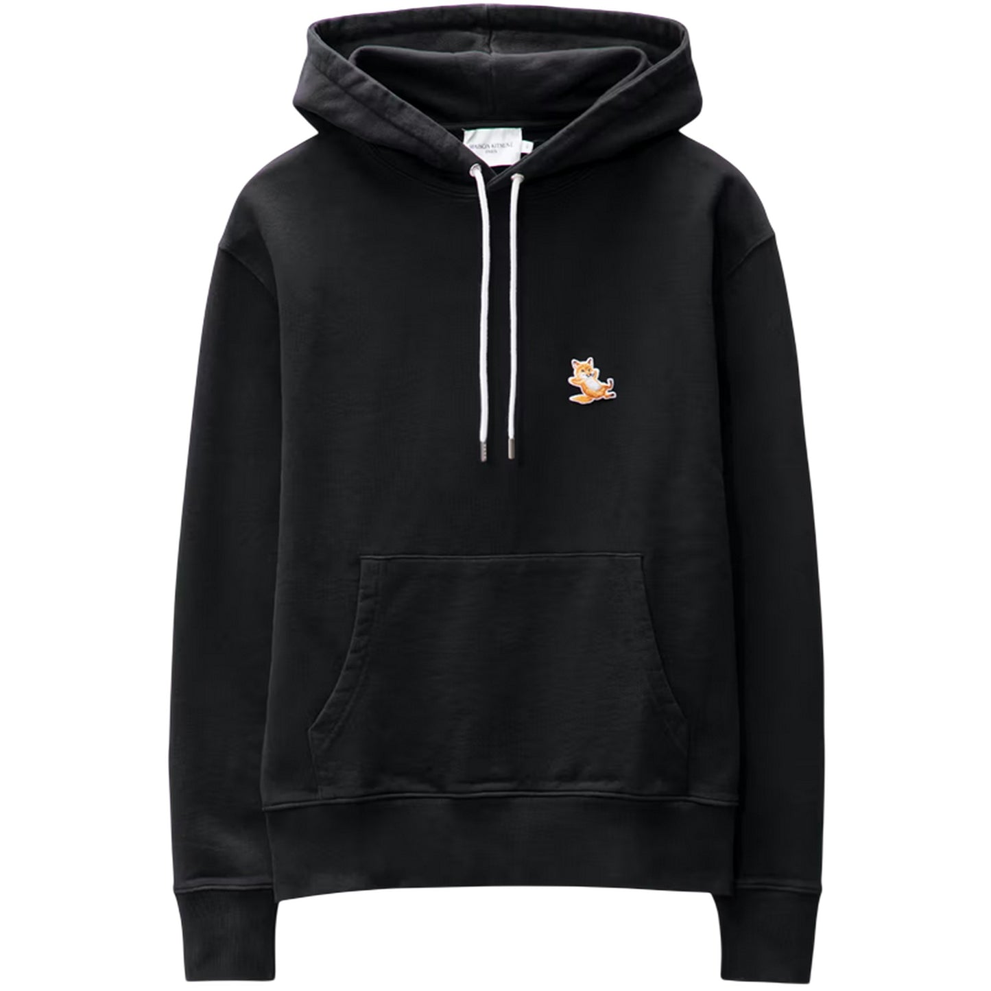 Black - Front - Maison Kitsuné Mens Hoodie