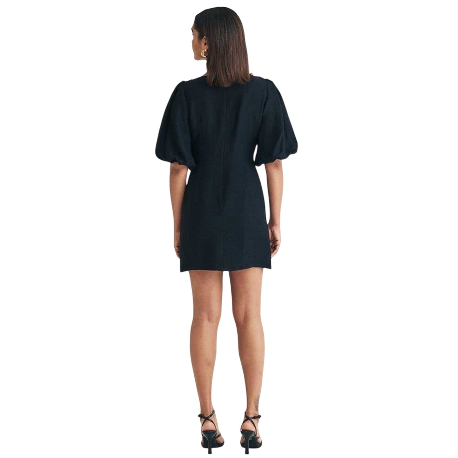 Black - Back - Nobody´s Child Womens-Ladies Hannah Boat Neck Mini Dress