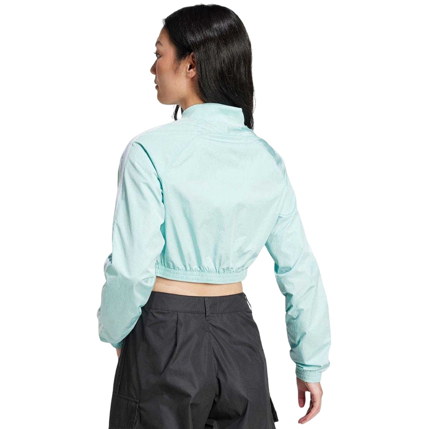 Aqua - Back - Adidas Womens-Ladies Teamgeist Track Top