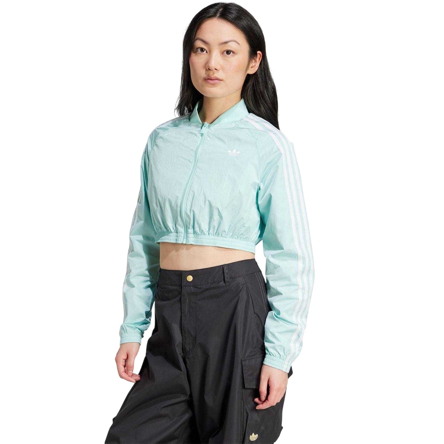 Aqua - Pack Shot - Adidas Womens-Ladies Teamgeist Track Top