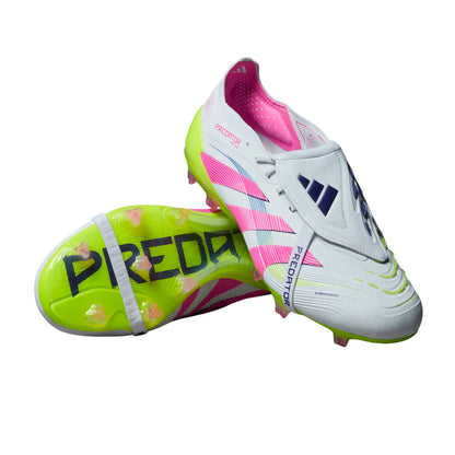 White-Pink - Pack Shot - Predator Mens Predator League Firm Ground Football Boots