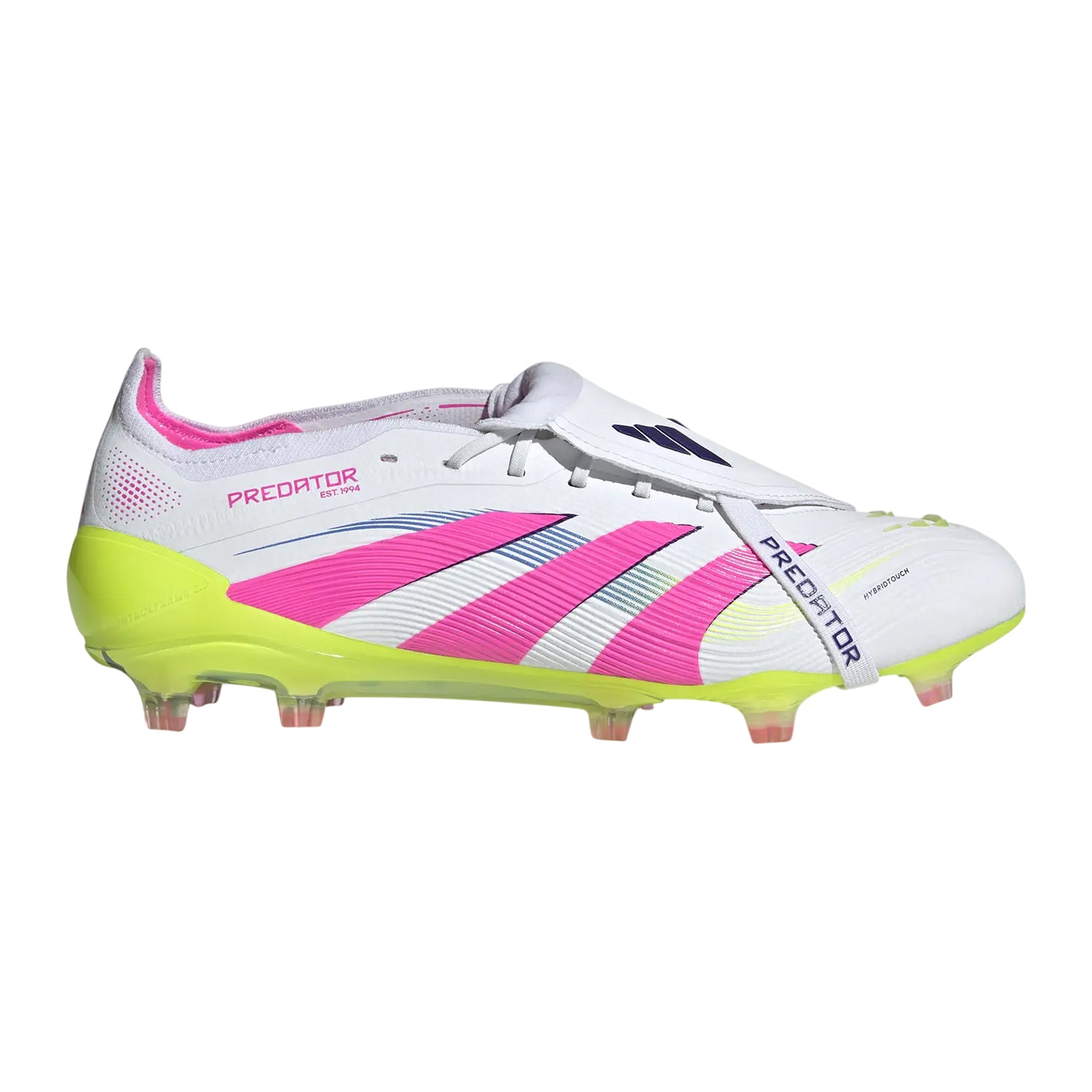 White-Pink - Front - Predator Mens Predator League Firm Ground Football Boots