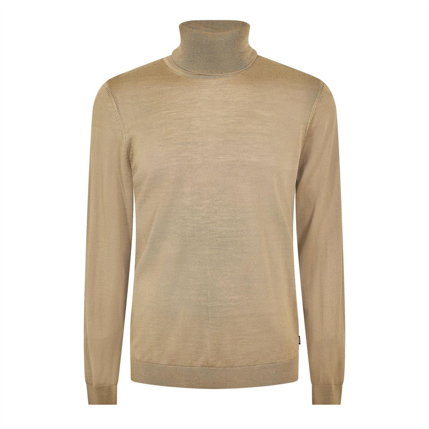 Brown - Front - Boss Mens Musso-P Jumper