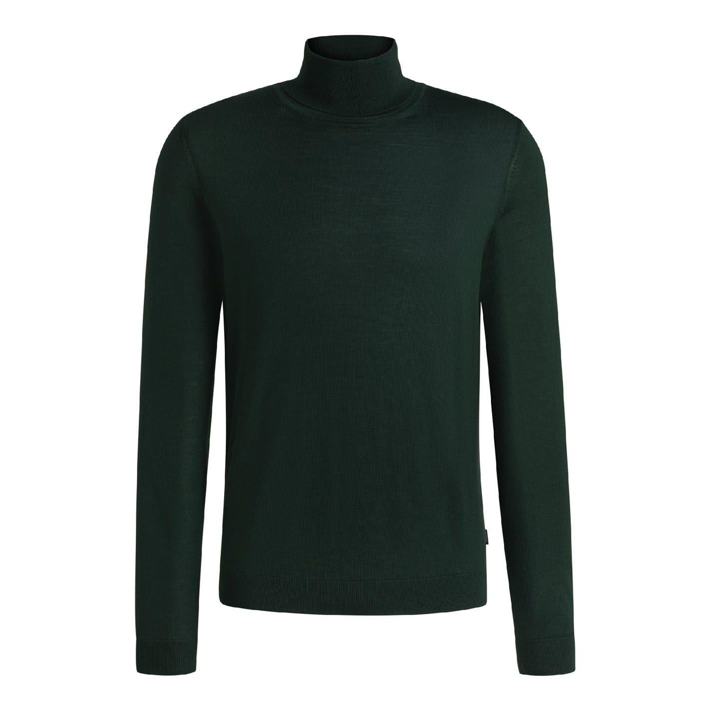 Forest Green - Lifestyle - Boss Mens Musso-P Jumper