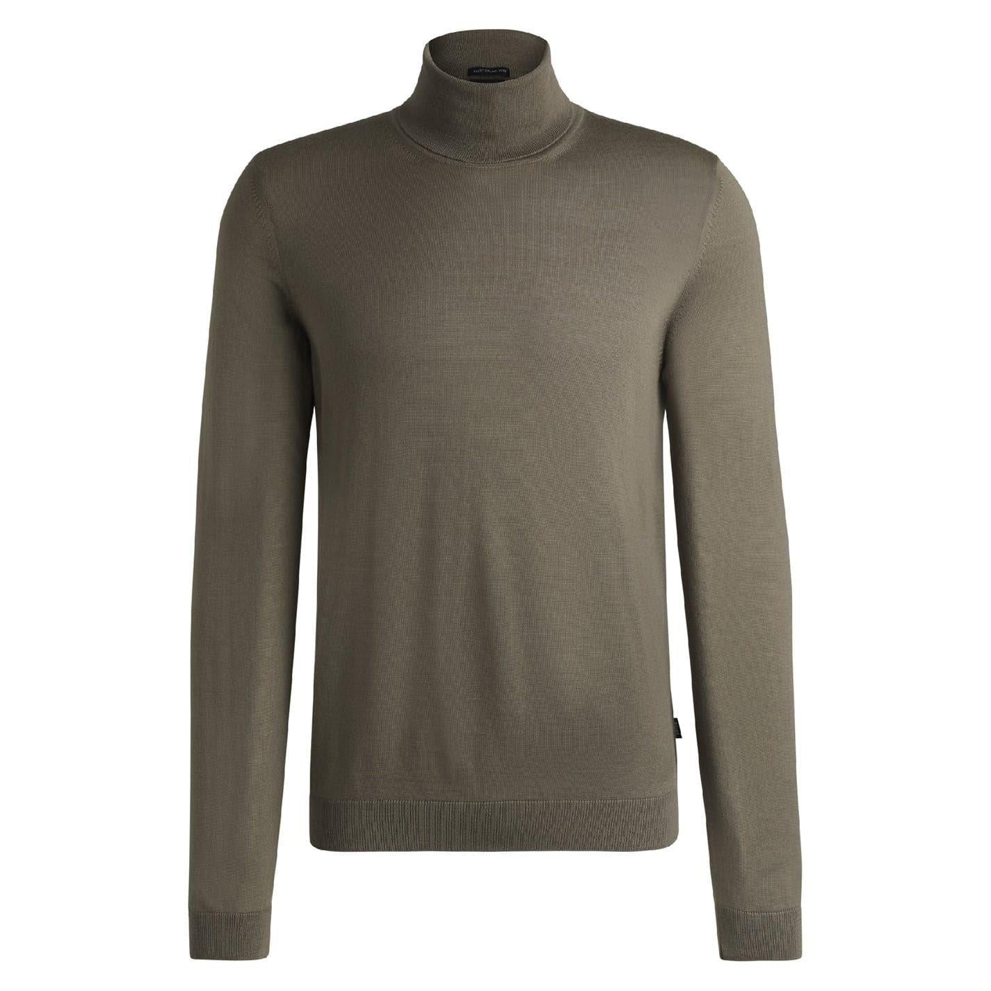 Green - Lifestyle - Boss Mens Musso-P Jumper