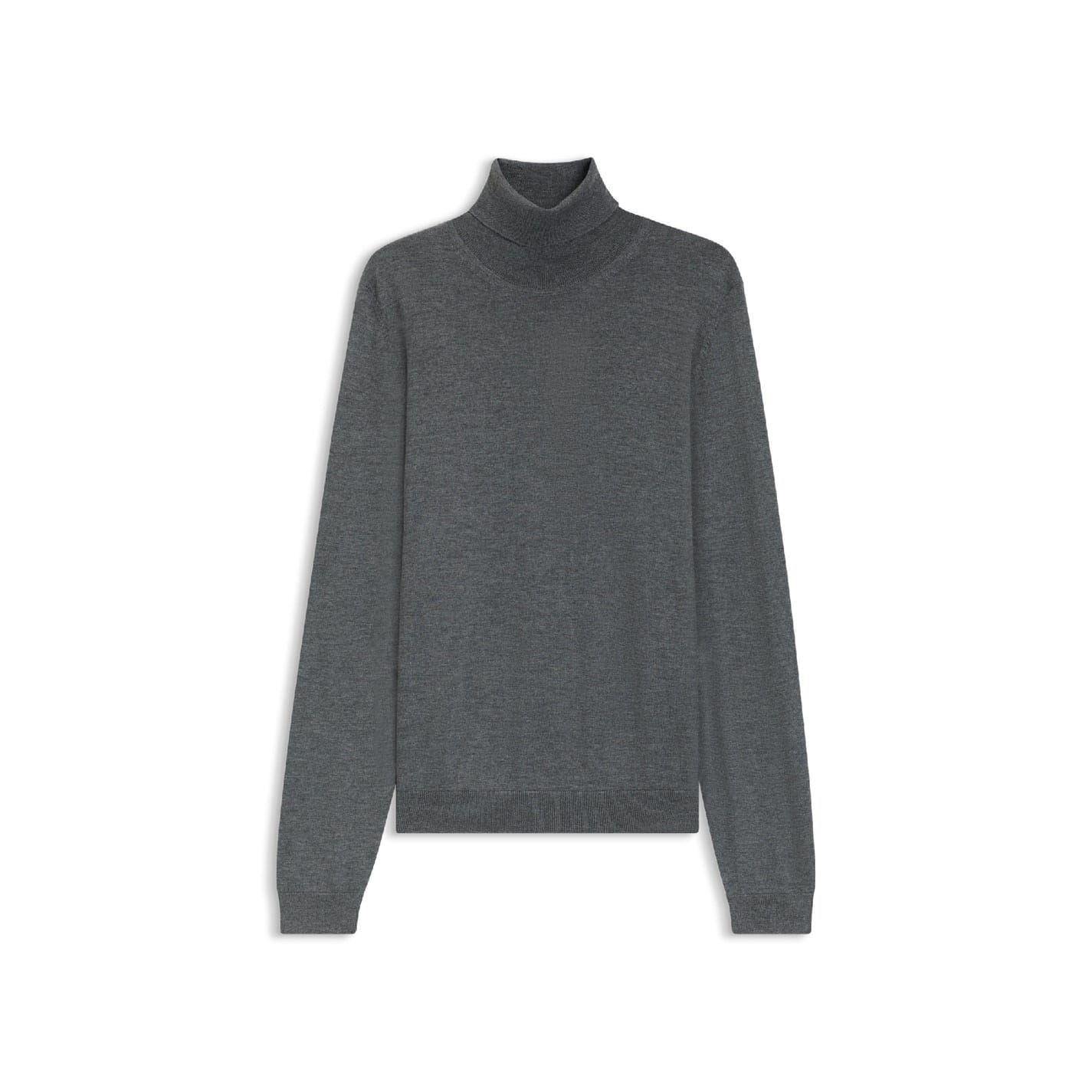 Medium Grey - Lifestyle - Boss Mens Musso-P Jumper