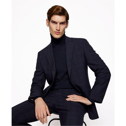 Dark Blue - Lifestyle - Boss Mens Musso-P Jumper