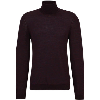 Dark Red - Lifestyle - Boss Mens Musso-P Jumper