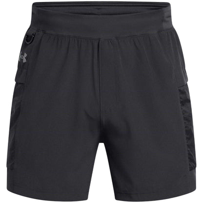 Anthracite - Front - Under Armour Mens Performance Running Shorts