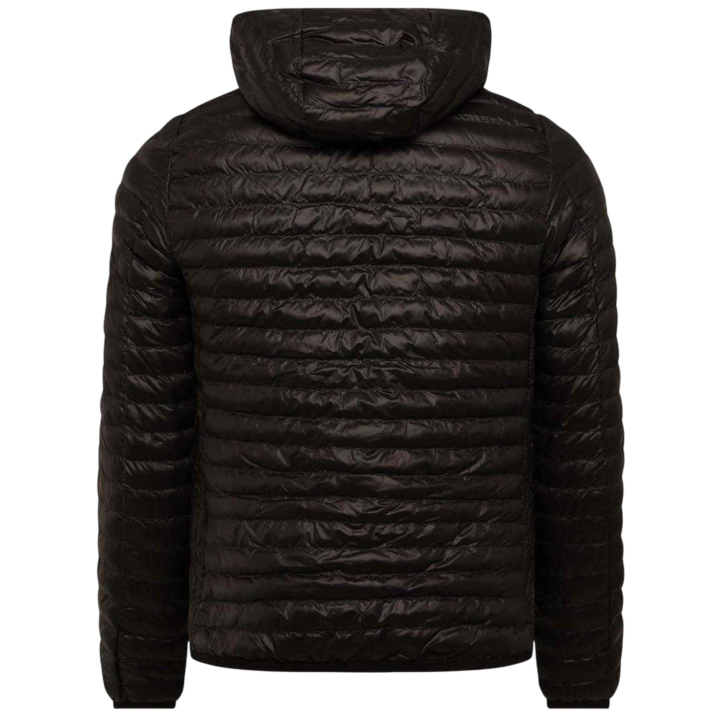 Black - Back - Replay Womens-Ladies Polyester Regular Padded Jacket