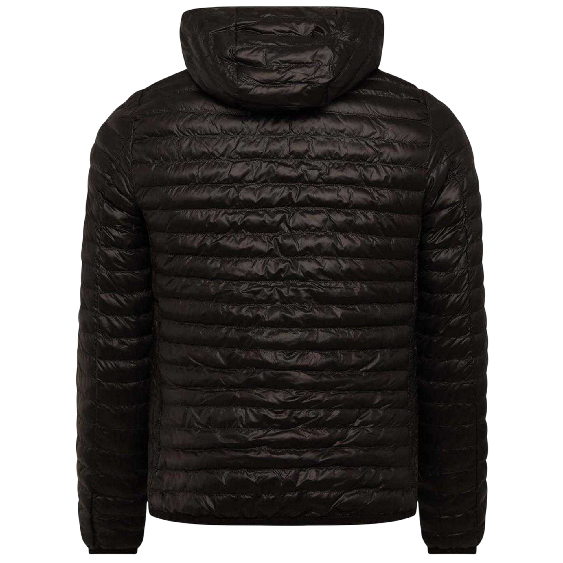 Black - Back - Replay Womens-Ladies Polyester Regular Padded Jacket