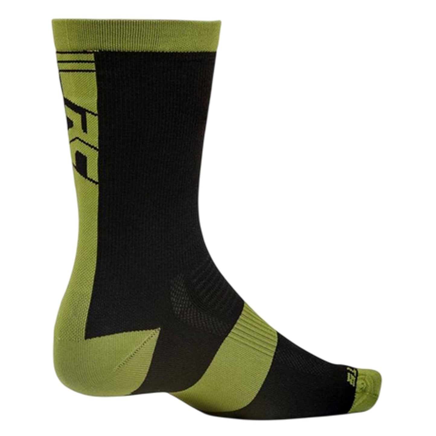 Black-Olive - Front - Ride Concepts Mens Crew Socks