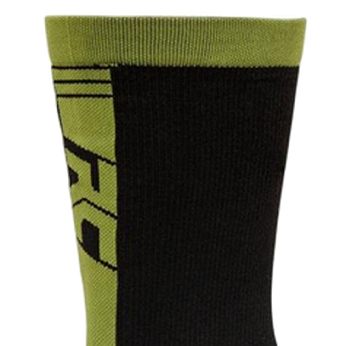 Black-Olive - Side - Ride Concepts Mens Crew Socks