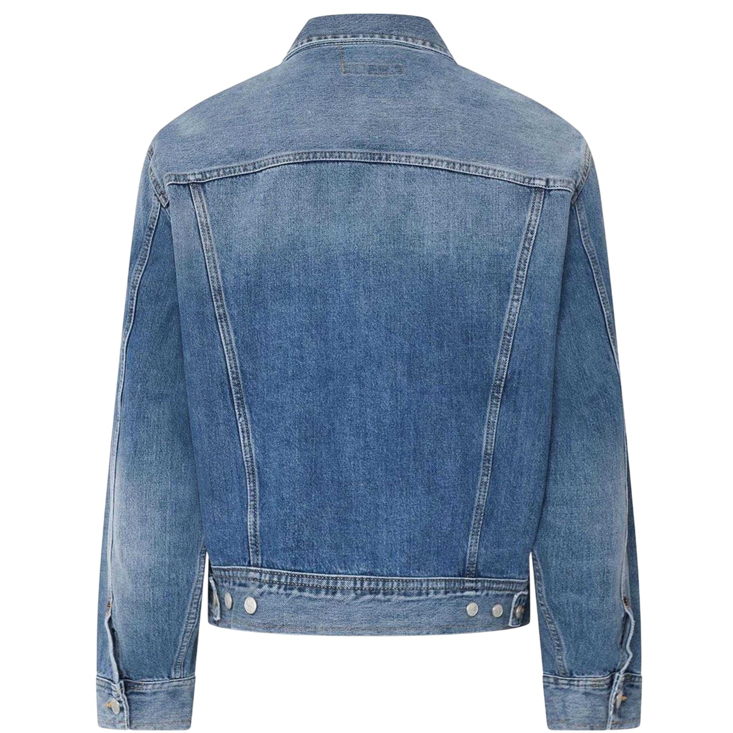 Blue - Back - Replay Mens 9zero1 Denim Jacket