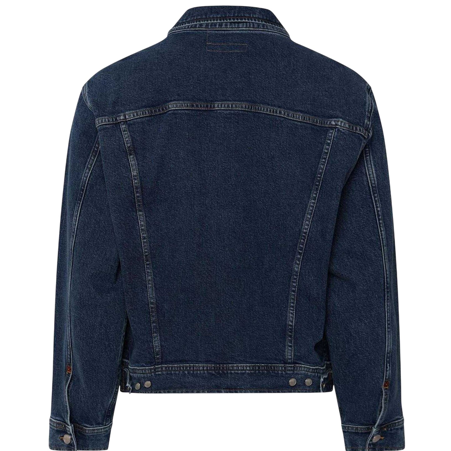 Blue - Back - Replay Mens Cotton Comfort Denim Jacket