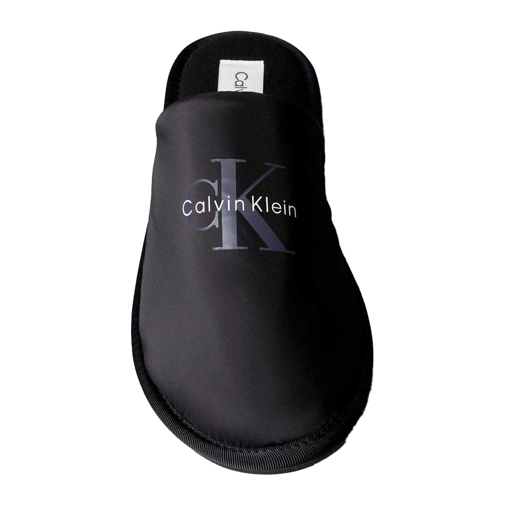 Moonlit Ocean - Side - Calvin Klein Mens Wordmark Flat Mules