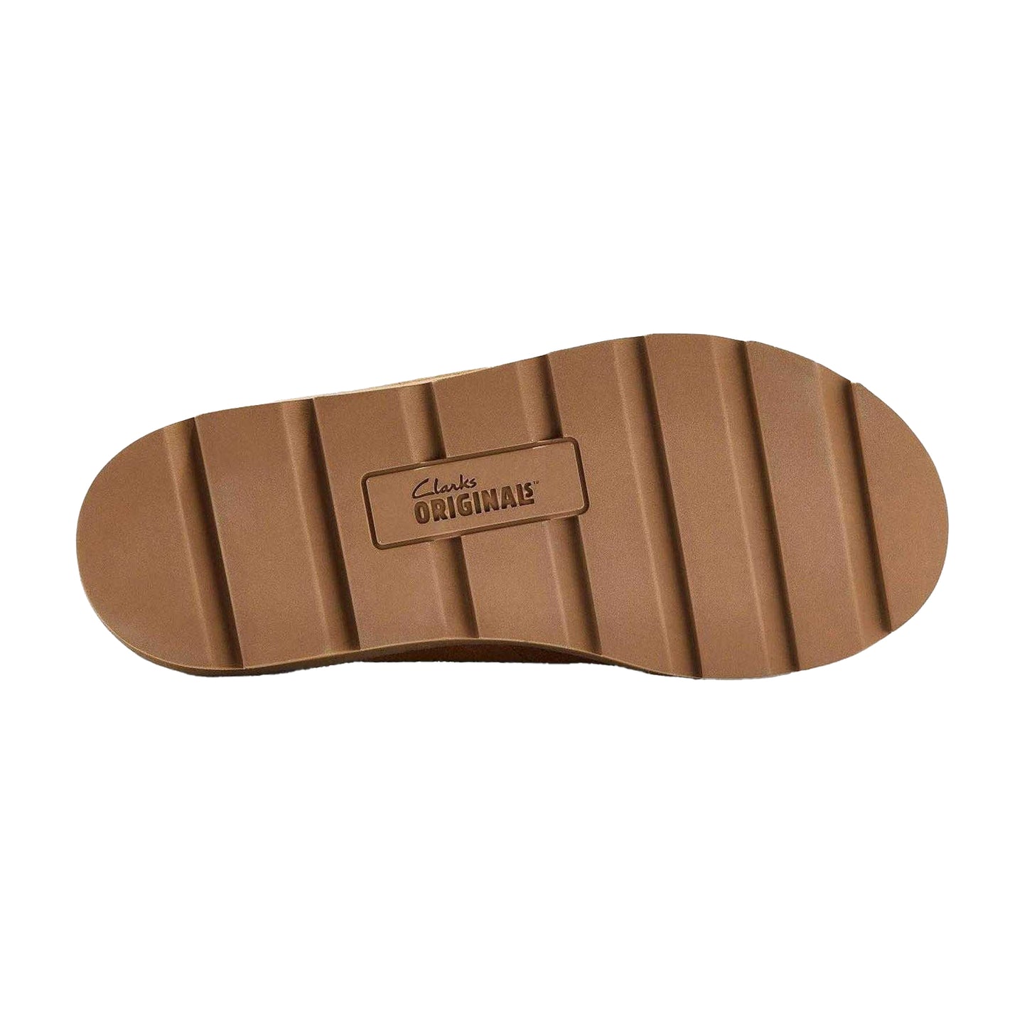 Brown - Lifestyle - Clarks Originals Womens-Ladies Meare Suede Chunky Flat Mules