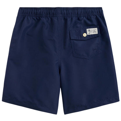 Navy - Back - Ralph Lauren Childrens-Kids Travel Swim Shorts