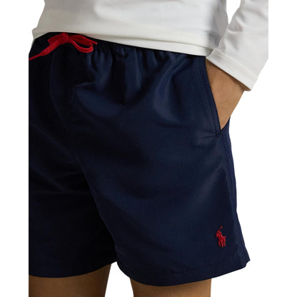 Navy - Lifestyle - Ralph Lauren Childrens-Kids Travel Swim Shorts