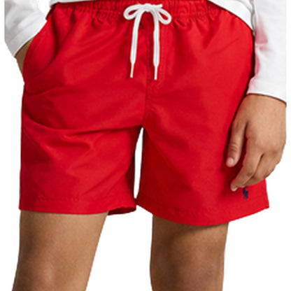 Team Red - Lifestyle - Ralph Lauren Childrens-Kids Travel Swim Shorts