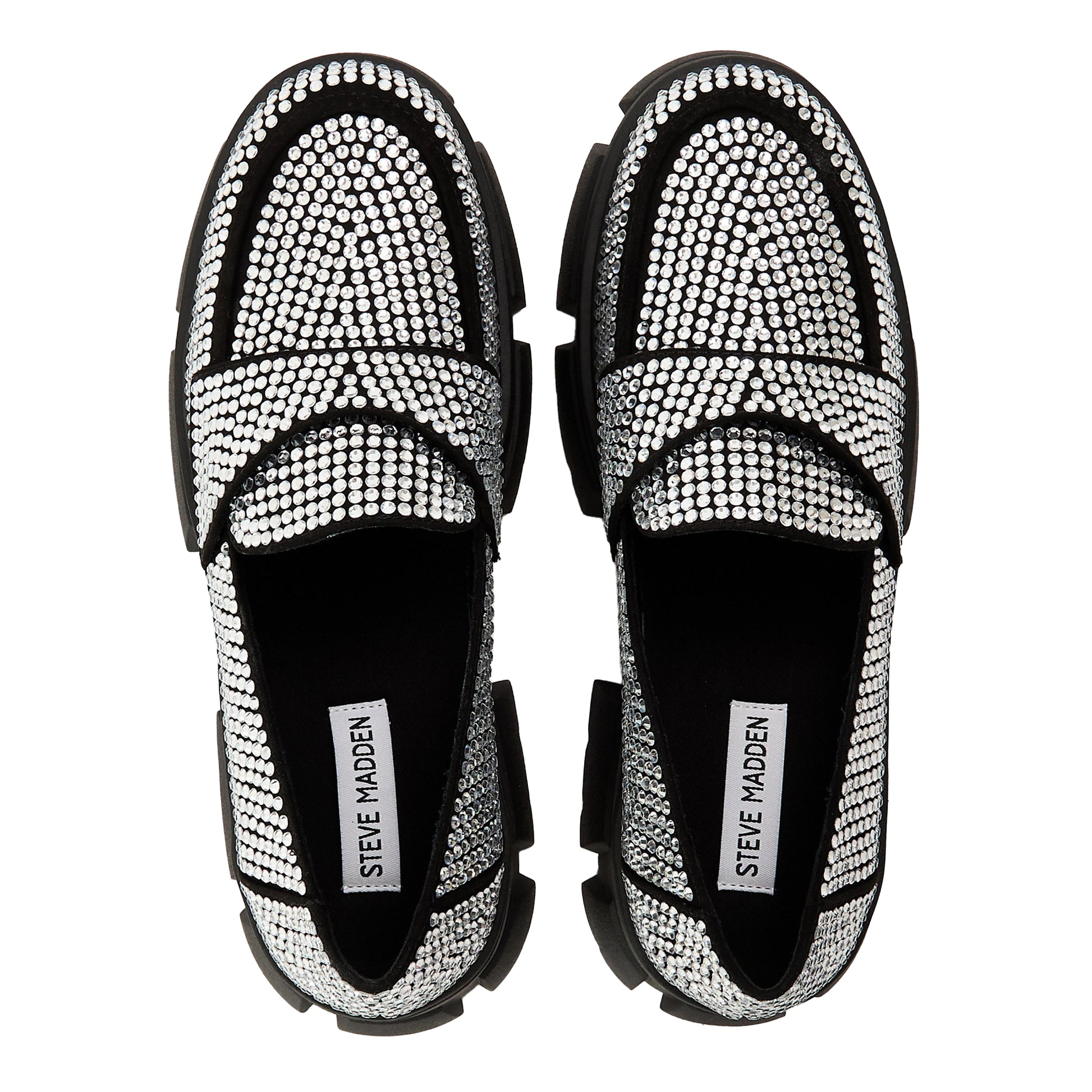 Silver - Side - Steve Madden Womens-Ladies Trifecta Heeled Mules