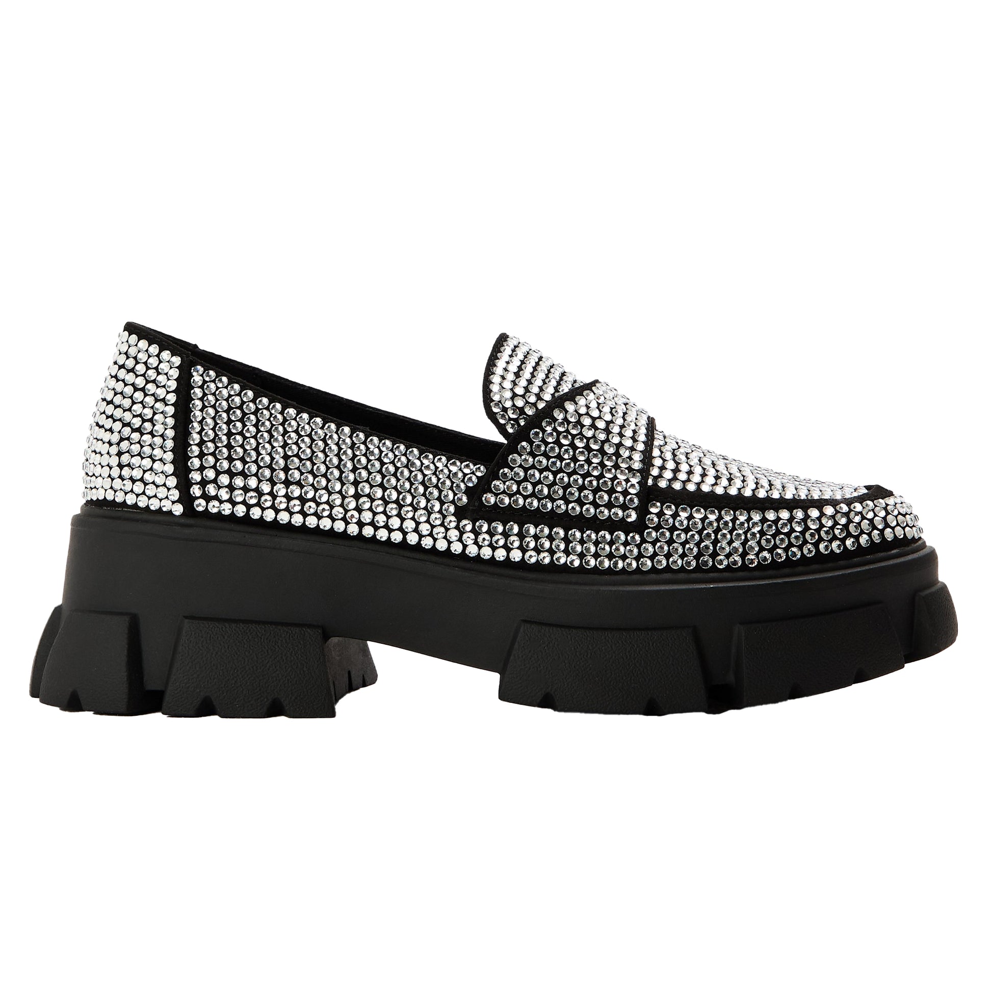 Silver - Front - Steve Madden Womens-Ladies Trifecta Heeled Mules