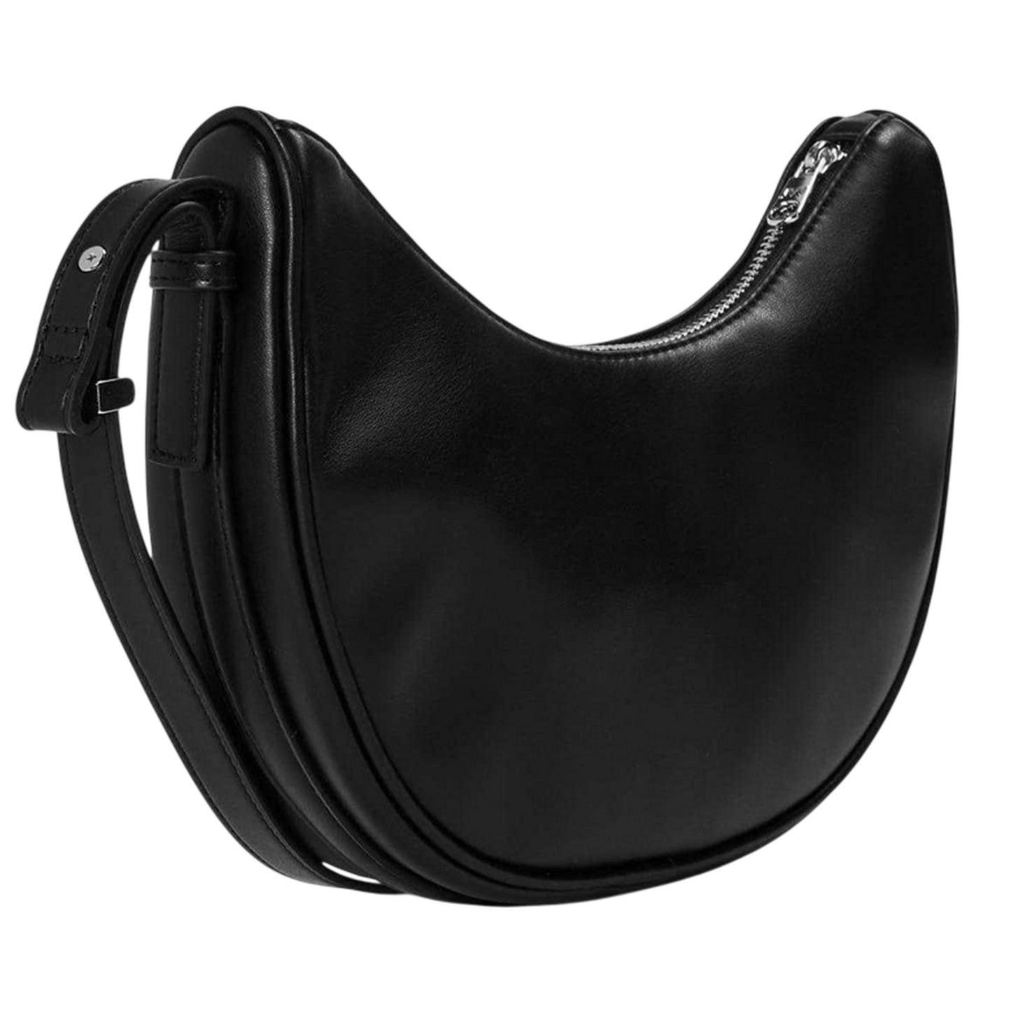 Black - Back - Jack Wills Womens-Ladies Structured Casual Hobo Bag