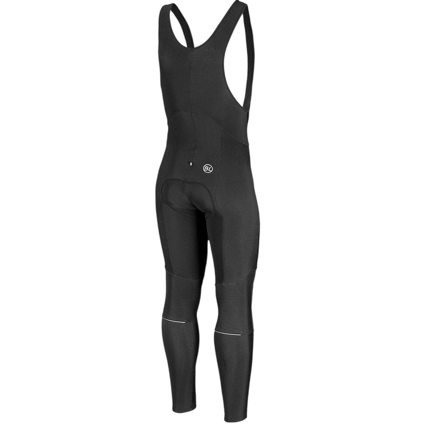 Black - Back - Bicycle Line Mens Adriatica Cycling Bib Tights