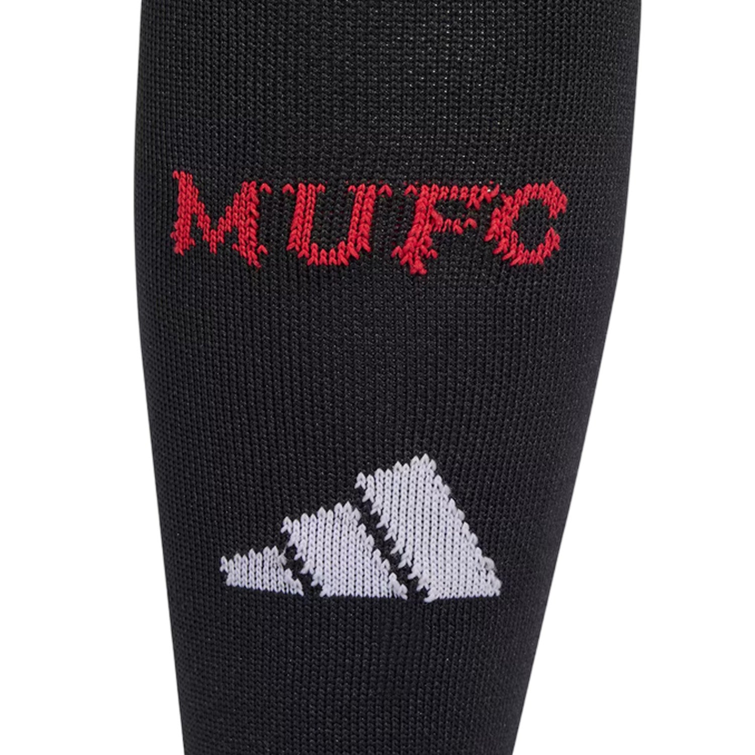 Black - Back - Adidas Childrens-Kids 2025-2026 Manchester United FC Football Socks