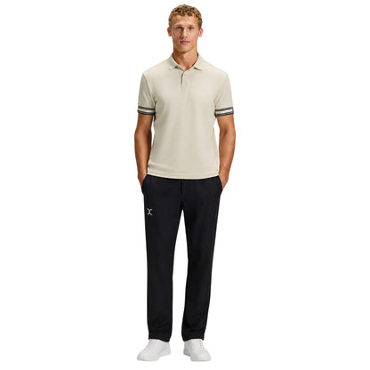 White - Lifestyle - Boss Mens Zone Sleek Polo Shirt