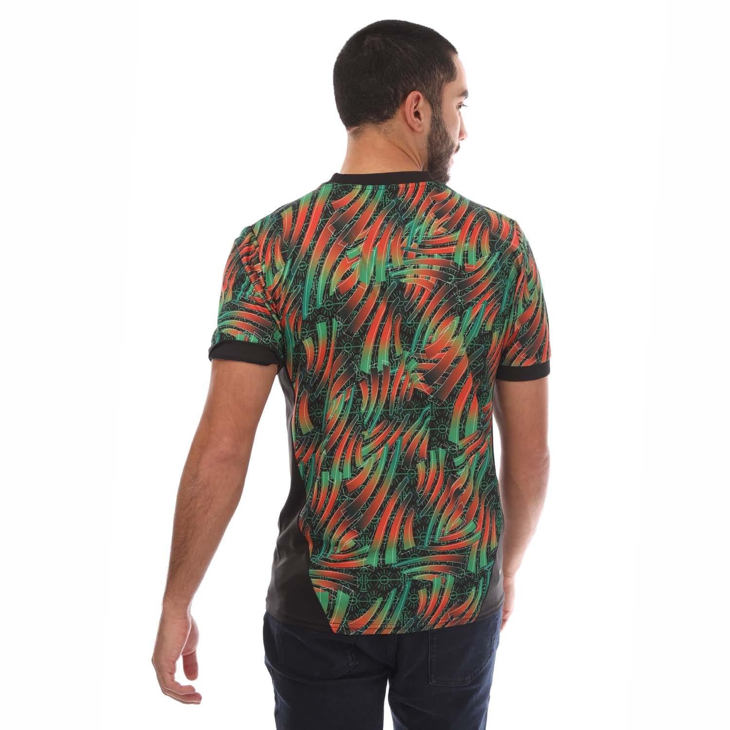 Multicoloured - Back - Puma Mens AFCON Tournament All-Over Print T-Shirt