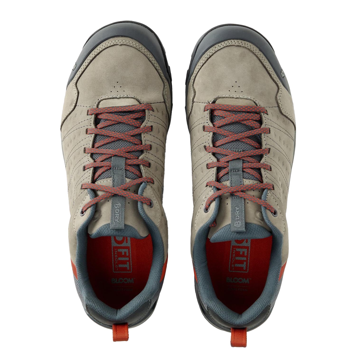 Steel - Side - Oboz Mens Sypes Leather Hiking Flat Hiking Boots