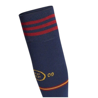 Navy - Lifestyle - Adidas Unisex Adult 22 Home Spain Football Socks